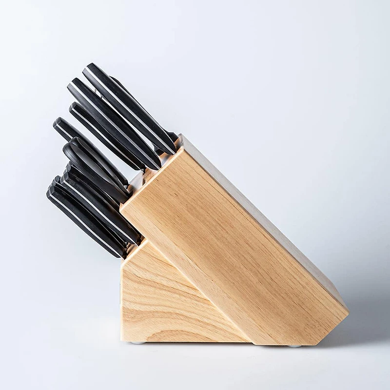Henckels Definition Wood Knife Block Combo - Set of 13 (Natural)