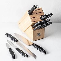 Henckels Definition Wood Knife Block Combo - Set of 13 (Natural)