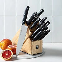 Henckels Definition Wood Knife Block Combo - Set of 13 (Natural)