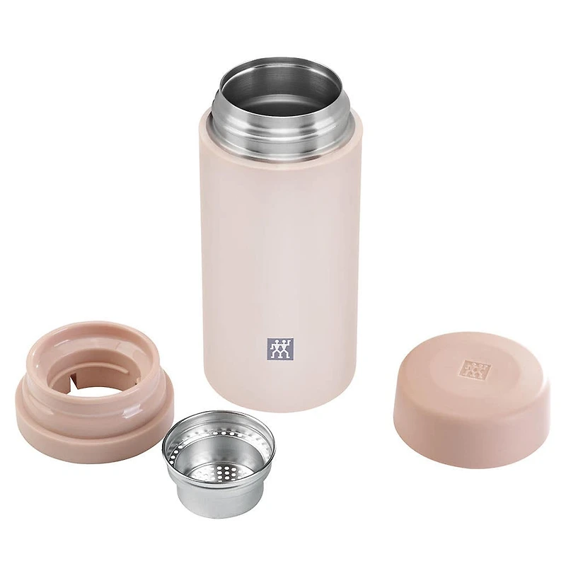 Zwilling Thermo Thermal Sport Bottle with Infuser (Pink)
