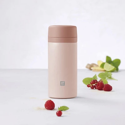 Zwilling Thermo Thermal Sport Bottle with Infuser (Pink)