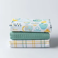 Harman Combo 'Decorative Tableware' Cotton Kitchen Towel - Set of 3