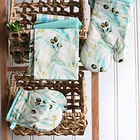Harman Combo 'Olive' Cotton Kitchen Towel - Set of 3