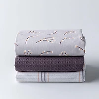 Harman Combo 'Willow' Cotton Kitchen Towel - Set of 3