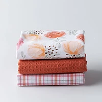 Harman Combo 'Roses' Cotton Kitchen Towel - Set of 3