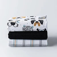 Harman Combo 'Pet Faces' Cotton Kitchen Towel - Set of 3