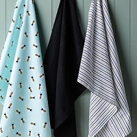 Harman Combo 'Bees' Cotton Kitchen Towel - Set of 3