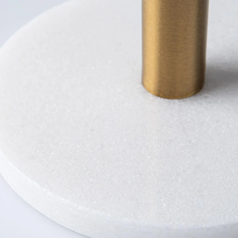 KSP Marbelle Upright Paper Towel Holder (Marble/Gold)