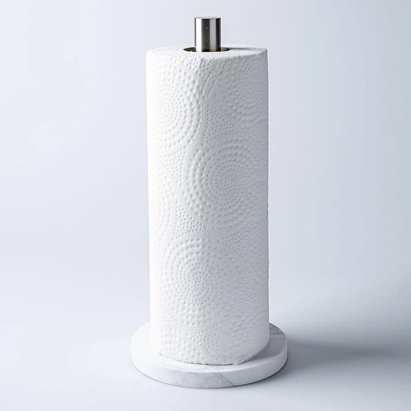 KSP Marbelle Upright Paper Towel Holder (Marble St/St)