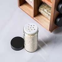 KSP Sienna Revolving Spice Rack - Set of 16 (Acacia)