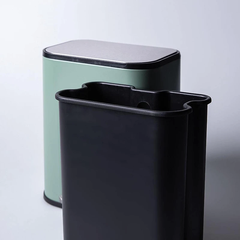 KSP Eclipse Soft-Close Waste Can - Matte Green (5L)