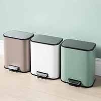 KSP Eclipse Soft-Close Waste Can - Matte Green (5L)