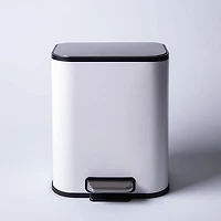 KSP Eclipse Soft-Close Waste Can Matte White - (5L)