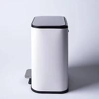 KSP Eclipse Soft-Close Waste Can Matte White - (5L)