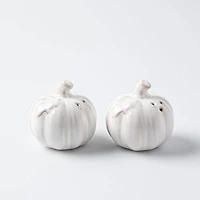 Bia Harvest 'Pumpkin' Salt & Pepper - Set of 2 (White)