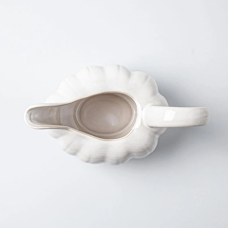 Bia Harvest 'Pumpkin' Gravy Boat (White)