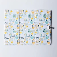 Harman Printed 'Decorative Tableware' Microfibre Dish Drying Mat