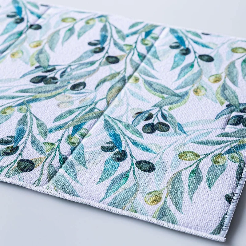 Harman Printed 'Olive' Microfibre Dish Drying Mat