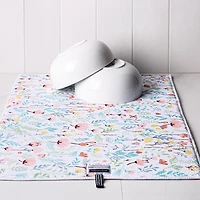 Harman Printed 'Floral Blossom' Microfibre Dish Drying Mat