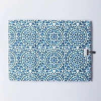 Harman Printed 'Medallion' Microfibre Dish Drying Mat (Blue)