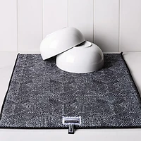 Harman Printed 'Embroidered Geometric' Microfibre Dish Drying Mat