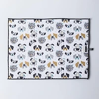 Harman Printed 'Pet Faces' Microfibre Dish Drying Mat