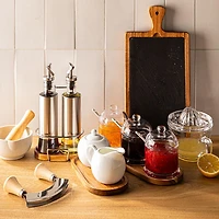 Keittiö Glass Honey Jar with Dipper (Clear)