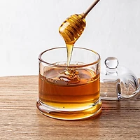 Keittio Glass Honey Jar with Dipper (Clear)