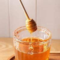 Keittiö Sweet Hive Glass Honey Jar with Dipper (Clear)