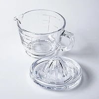 KSP Citrus Plus Glass Hand and Held Citrus Juicer (Clear)