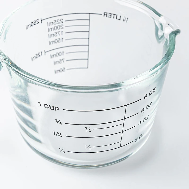 Keittiö Essentials Glass Measuring Jug (Clear)