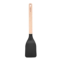 Epicurean Gourmet Series Wood-Nylon Solid Turner (Natural/Black)