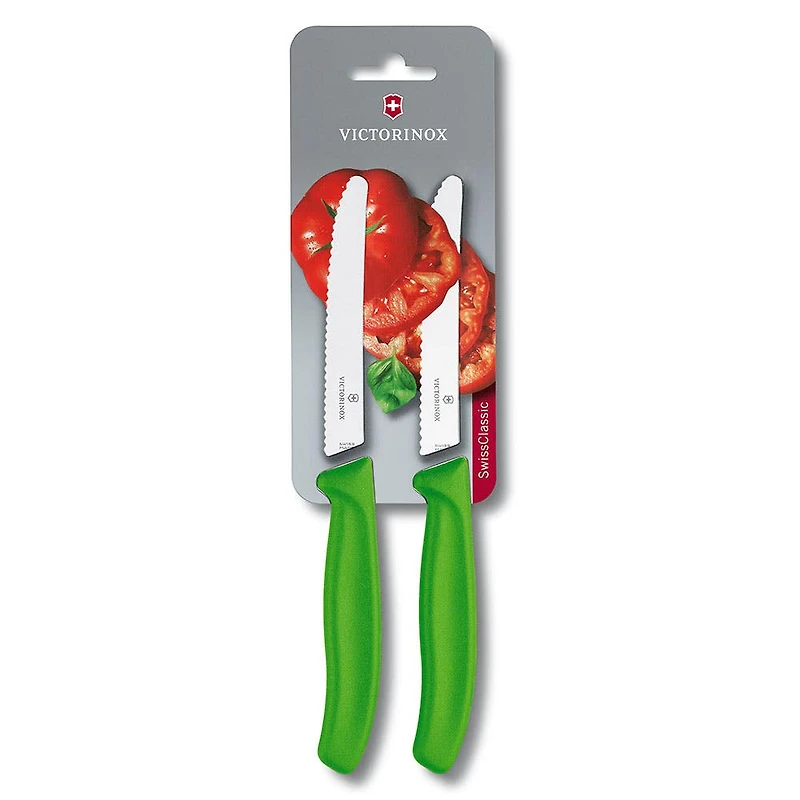 Victorinox Swiss Classic Serrated Utility Knife Combo Set of 2