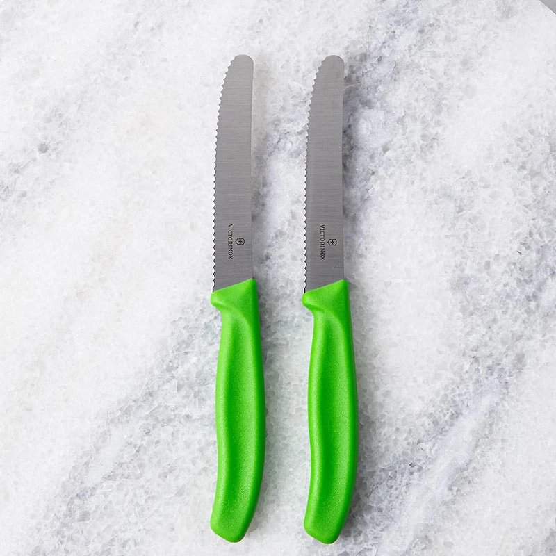 Victorinox Swiss Classic Serrated Utility Knife Combo Set of 2