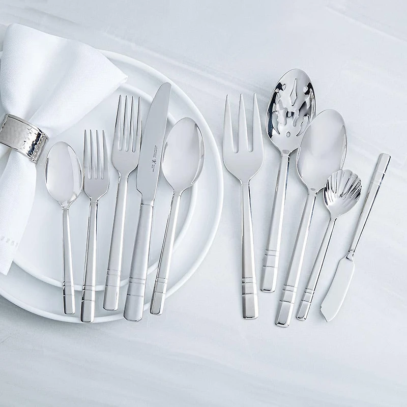 Henckels Madison Flatware - Set of 65 (Stainless Steel)