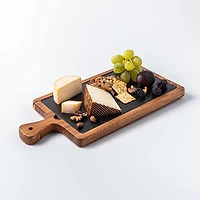 Keittiö Essentials Rectangular Serving Board (Black/Wood)