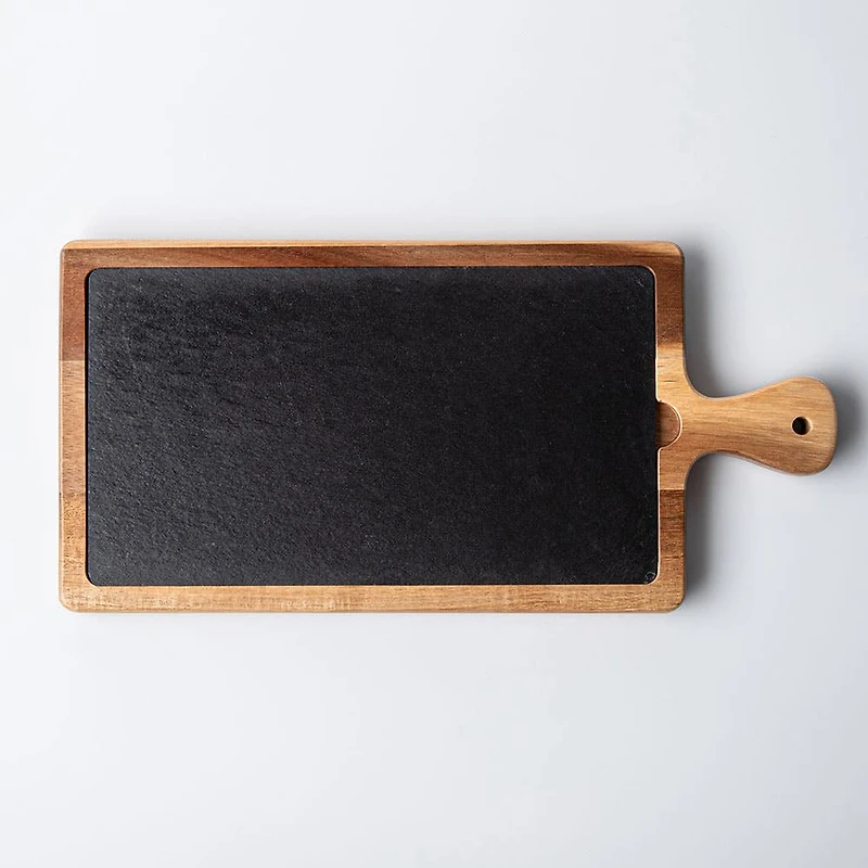 Keittiö Essentials Rectangular Serving Board (Black/Wood)