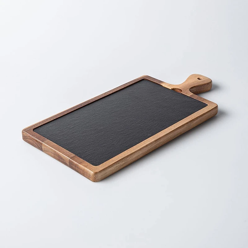 Keittiö Essentials Rectangular Serving Board (Black/Wood)