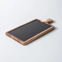 Keittiö Essentials Rectangular Serving Board (Black/Wood)