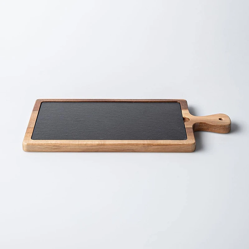 Keittiö Essentials Rectangular Serving Board (Black/Wood)