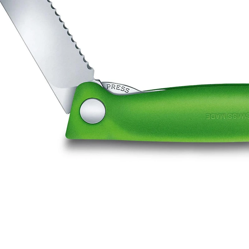 Victorinox Foldable Serrated Utility Knife (Green)