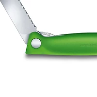 Victorinox Foldable Serrated Utility Knife (Green)