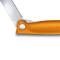 Victorinox Foldable Serrated Utility Knife (Orange)
