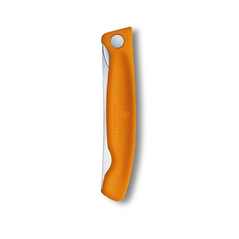 Victorinox Foldable Serrated Utility Knife (Orange)
