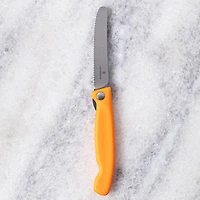Victorinox Foldable Serrated Utility Knife (Orange)