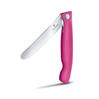Victorinox Foldable Serrated Utility Knife (Pink)