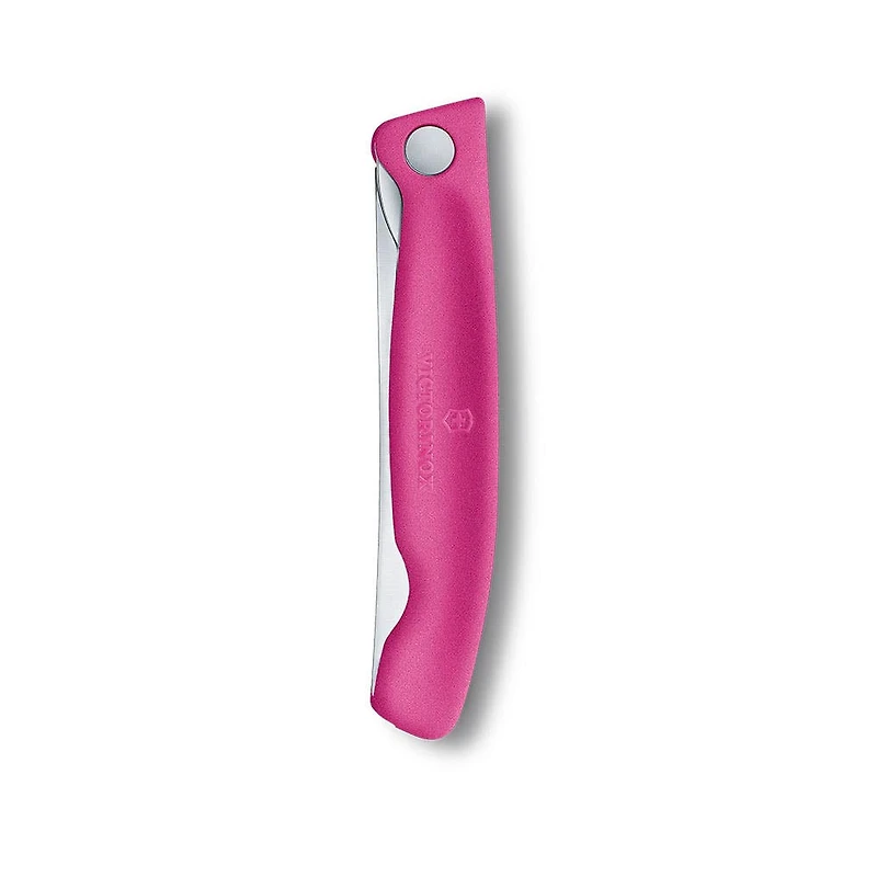 Victorinox Foldable Serrated Utility Knife (Pink)