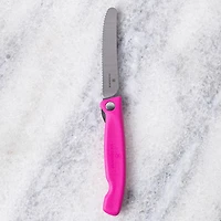 Victorinox Foldable Serrated Utility Knife (Pink)