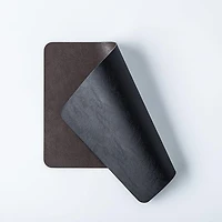KSP Gather & Dine Supreme Leather Pvc Placemat (Dark Brown)