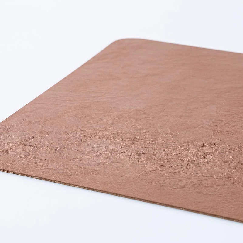 KSP Gather & Dine Supreme Leather Pvc Placemat (Coffee Brown)